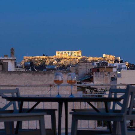 Acropol Studio Loft With Amazing View & Terrace Atény Exteriér fotografie