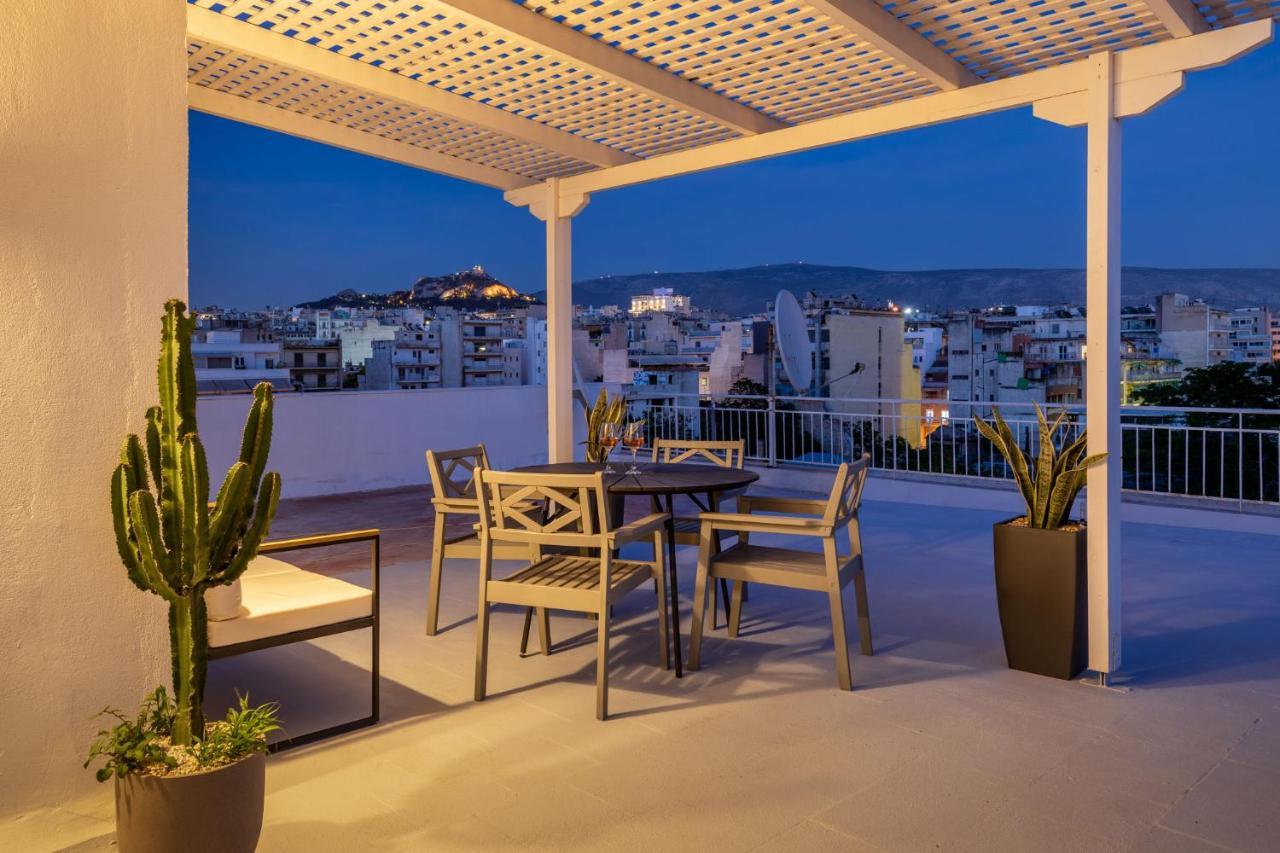 Acropol Studio Loft With Amazing View & Terrace Atény Exteriér fotografie