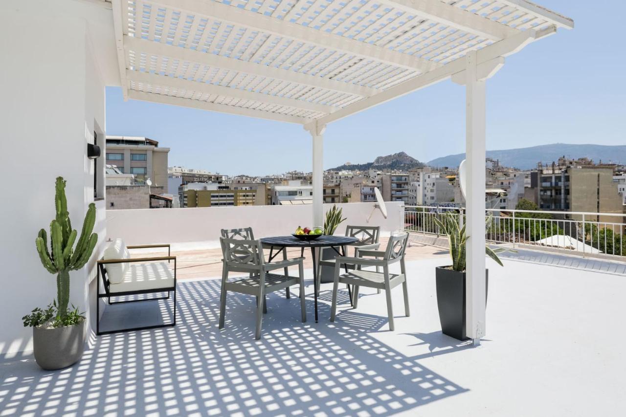 Acropol Studio Loft With Amazing View & Terrace Atény Exteriér fotografie