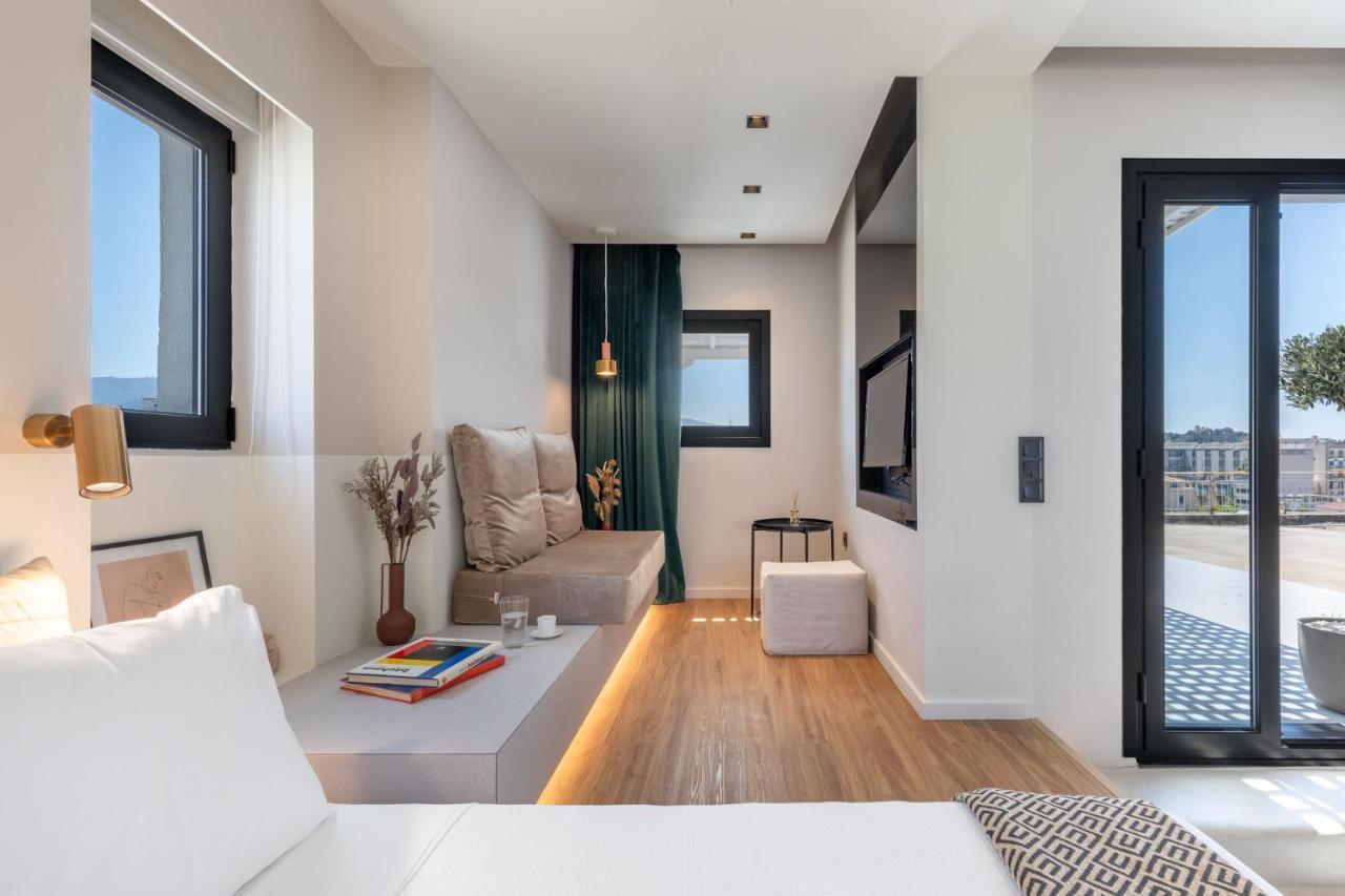 Acropol Studio Loft With Amazing View & Terrace Atény Exteriér fotografie