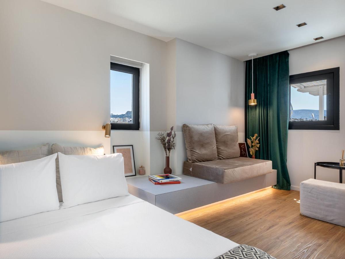 Acropol Studio Loft With Amazing View & Terrace Atény Exteriér fotografie